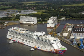 Ausdocken Genting Dream