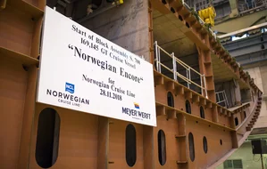 Kiellegung Norwegian Encore